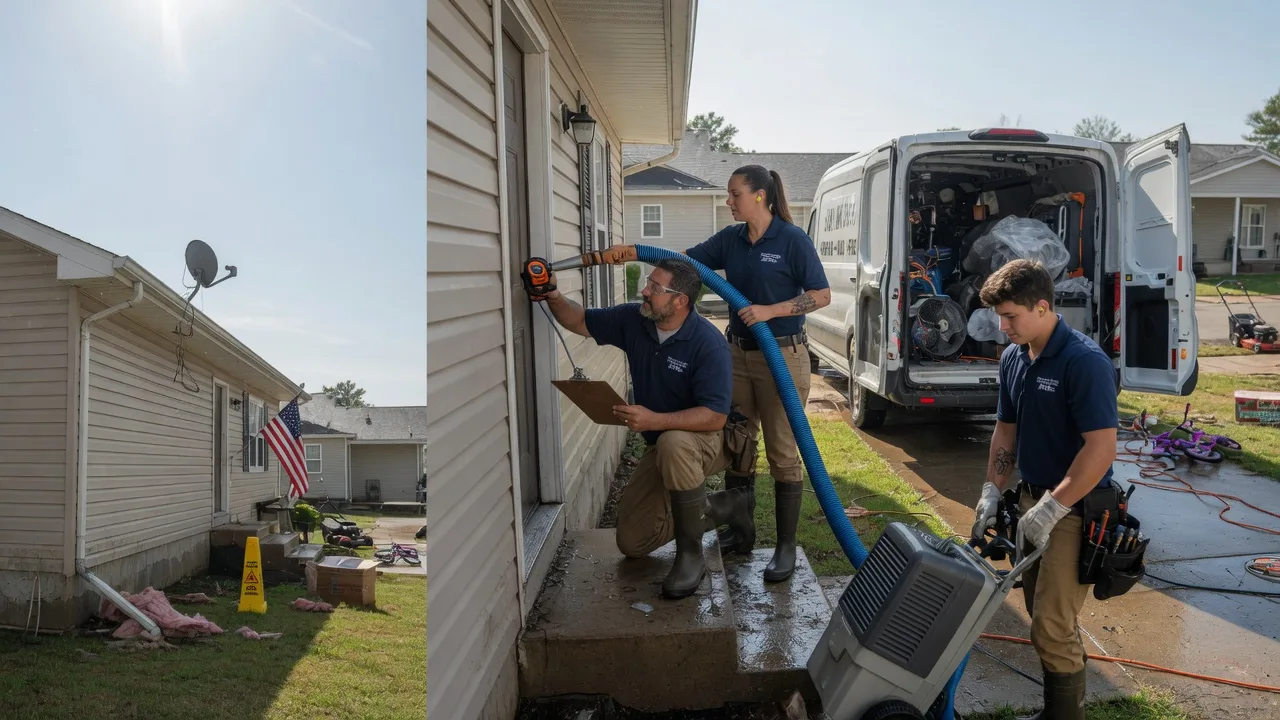 Ceiling Water Damage Restoration in Saco, MT near me